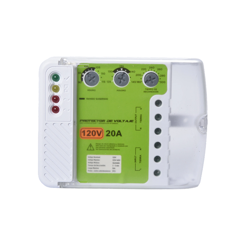 Protecteur de tension réglable US HWTB-V003D-US 110V 30A US pour climatiseurs