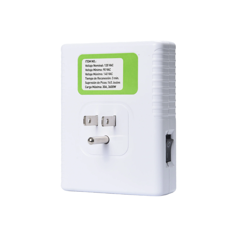 Protecteur de surtension automatique HWTB-V027-US 110 V 15 A